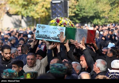 تشییع پیکر شهدای گمنام در تبریز؛ روایت صلابت و اشک