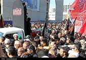 تشییع پیکر13 آلاله پرپر در مشهد همزمان با اجتماع فاطمیون
