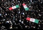 دسته عزاداری خادمین حرم حضرت معصومه(س)و تشییع شهدای گمنام