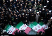 دسته عزاداری خادمین حرم حضرت معصومه(س)و تشییع شهدای گمنام