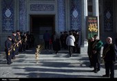 دسته عزاداری خادمین حرم حضرت معصومه(س)و تشییع شهدای گمنام