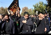 تشییع پیکر 13 شهید گمنام در مشهد