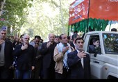 تکریم مقام شهید در خرم آباد