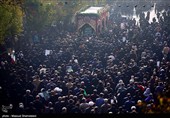 مراسم تشییع پیکر 100 شهید دوران دفاع مقدس در تهران 2