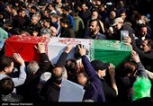 مراسم تشییع پیکر 100 شهید دوران دفاع مقدس در تهران 2