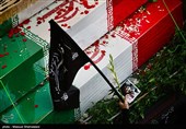 مراسم تشییع پیکر 100 شهید دوران دفاع مقدس در تهران 2