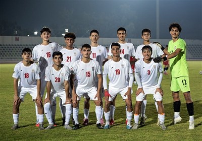 مرحله مقدماتی زیر 17 سال آسیا| برتری پرگل تیم نوجوانان مقابل چین تایپه