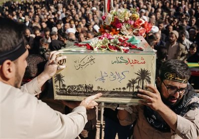 تشیع پرشکوه شهیدان گمنام در اردبیل