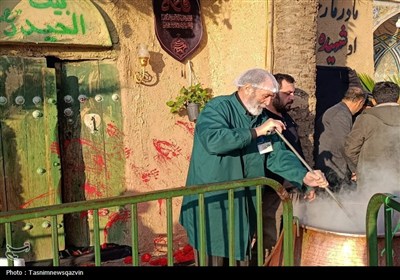 سمنو پزان قزوینی ‌ها در فاطمیه