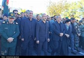 آیین باشکوه تشییع  شهیدان گمنام در بیرجند