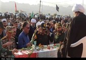 تشییع باشکوه دو شهید گمنام در روستاهای فقیه‌حسنان و محمدآباد دشتی