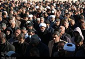 اقامه نماز طلب باران در کرمان