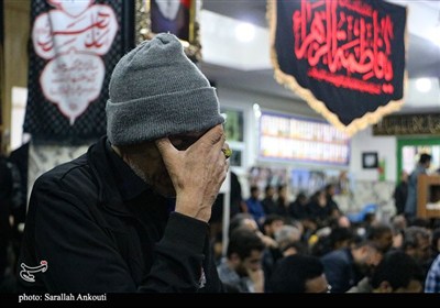 شام غریبان شهادت حضرت زهرا (س) در بیت‌االزهرای حاج قاسم