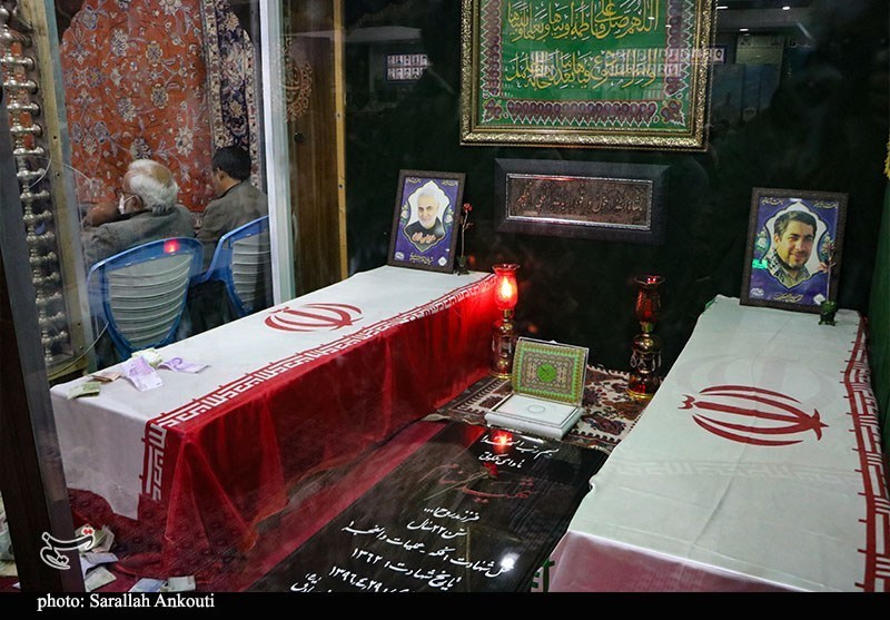 حضرت زهرا , شهید سپهبد قاسم سلیمانی , شهادت , شهید , استان کرمان , 