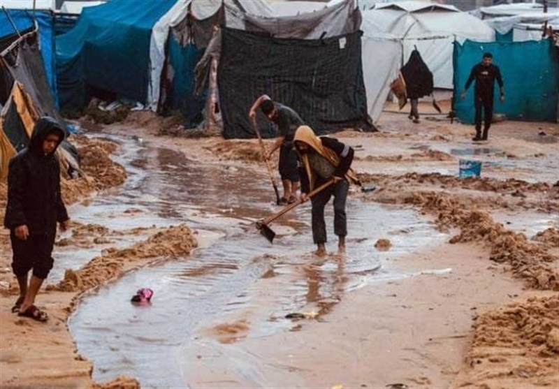 بلدية غزة تحذر من خطورة المنخفض الجوي على النازحين