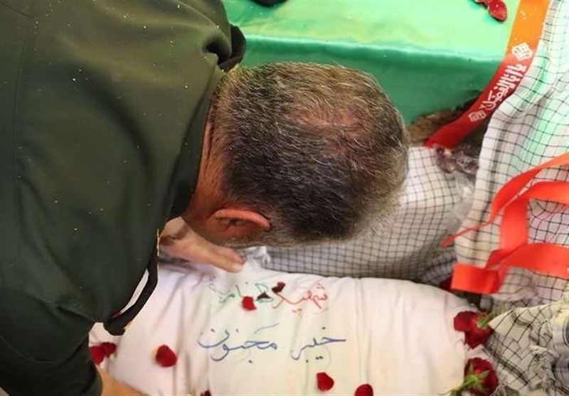 شهیدگمنام عملیات خیبر در آسایشگاه جانبازان مشهد آرام گرفت