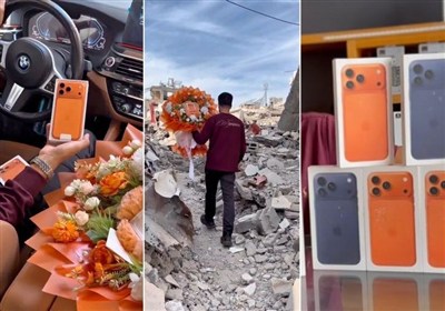 صف‌های طولانی خرید آیفون 17 در غزه/ پشت پرده موضوع چیست؟