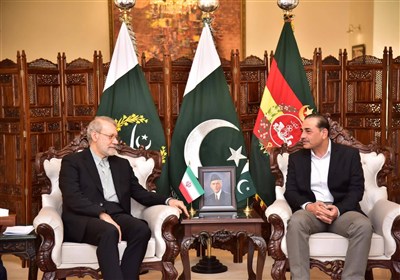 دیدار لاریجانی با فرمانده ارتش پاکستان