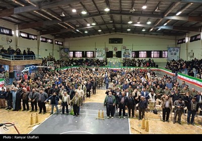 اجتماع بزرگ شکوه اقتدار بسیجیان استان کردستان