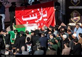 مراسم تشییع و تدفین شهید گمنام-مشهد