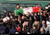 مراسم تشییع و تدفین شهید گمنام-مشهد
