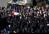 مراسم تشییع و تدفین شهید گمنام-مشهد
