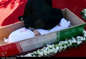 مراسم تشییع و تدفین شهید گمنام-مشهد