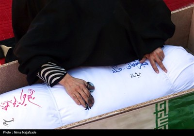 مراسم تشییع و تدفین شهید گمنام-مشهد