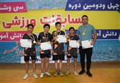 تیم کنگان قهرمان تنیس روی میز دانش‌آموزی استان بوشهر شد