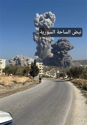 جزئیات انفجار انبار مهمات در ادلب سوریه