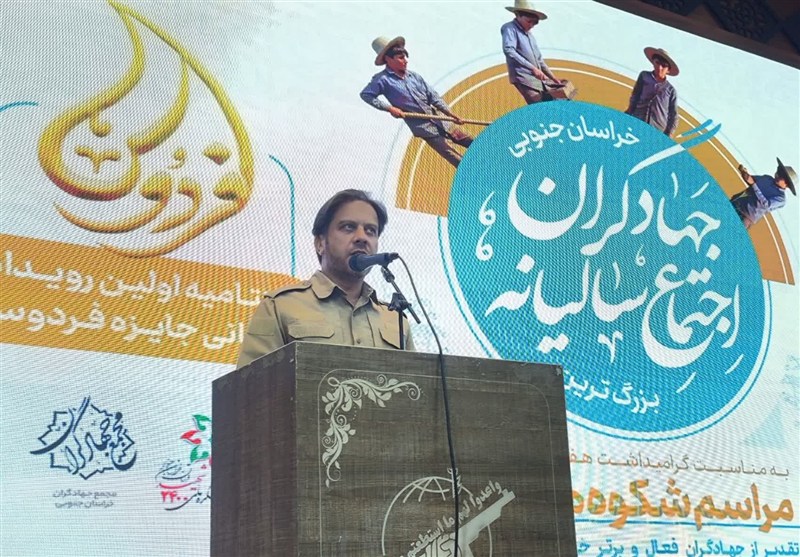 افتتاح 1350 اُمین قنات احیاشده در خراسان جنوبی