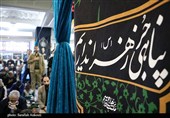 آخرین شب عزاداری بیت‌الزهرای حاج قاسم