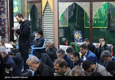 آخرین شب عزاداری بیت‌الزهرای حاج قاسم
