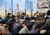 آخرین شب عزاداری بیت‌الزهرای حاج قاسم