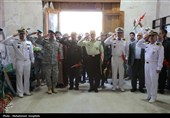 تجلیل از دریادلان عملیات مروارید در مراسم معنوی پایگاه دریایی بوشهر