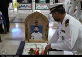 تجلیل از دریادلان عملیات مروارید در مراسم معنوی پایگاه دریایی بوشهر