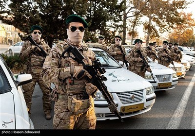 مناورة “اقتدار التعبئة” فی طهران