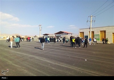 حال و هوای ورزشگاه سردار آزادگان قزوین دقایقی پیش از بازی با پرسپولیس