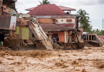 افزایش تلفات سیل و رانش زمین در سوماترای اندونزی به 174 نفر