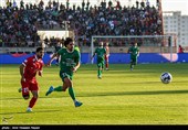 دیدار تیم‌های فوتبال شمس آذر قزوین و پرسپولیس