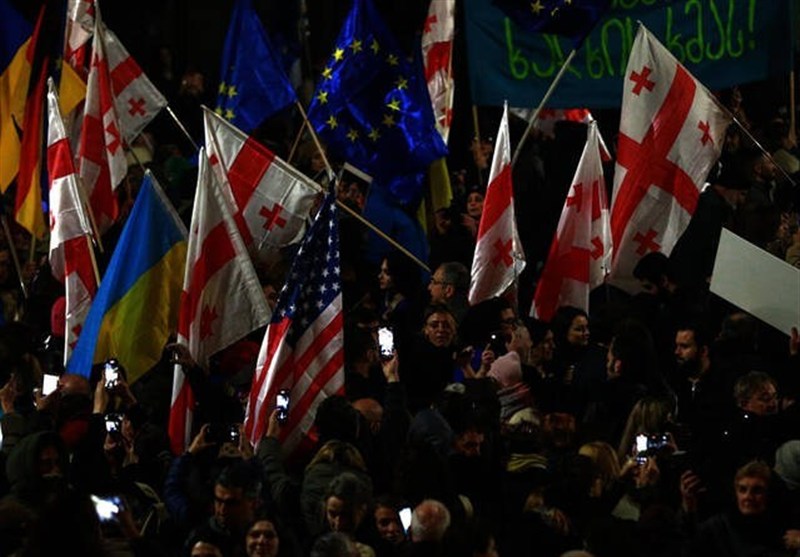 Thousands Stage Pro-EU Protest in Georgia