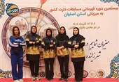 اعزام تیم دارت بانوان بزرگسال خراسان جنوبی به بیستمین دوره قهرمانی کشور