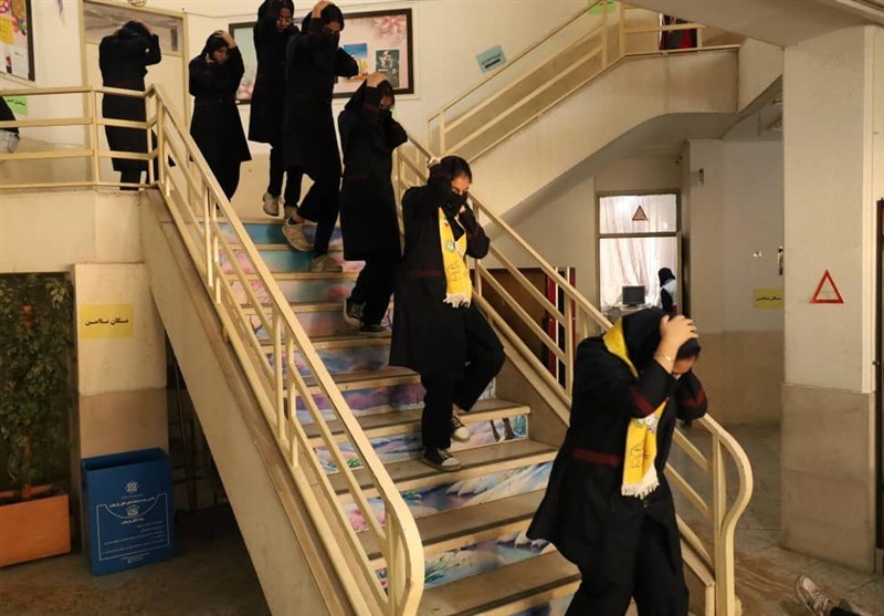 اجرای بیست و هفتمین مانور زلزله و ایمنی در مدارس سراسر فارس