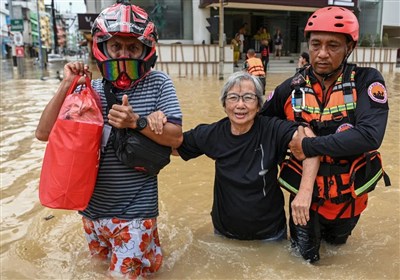 وضعیت گردشگران خارجی به دنبال وقوع سیل در جنوب تایلند
