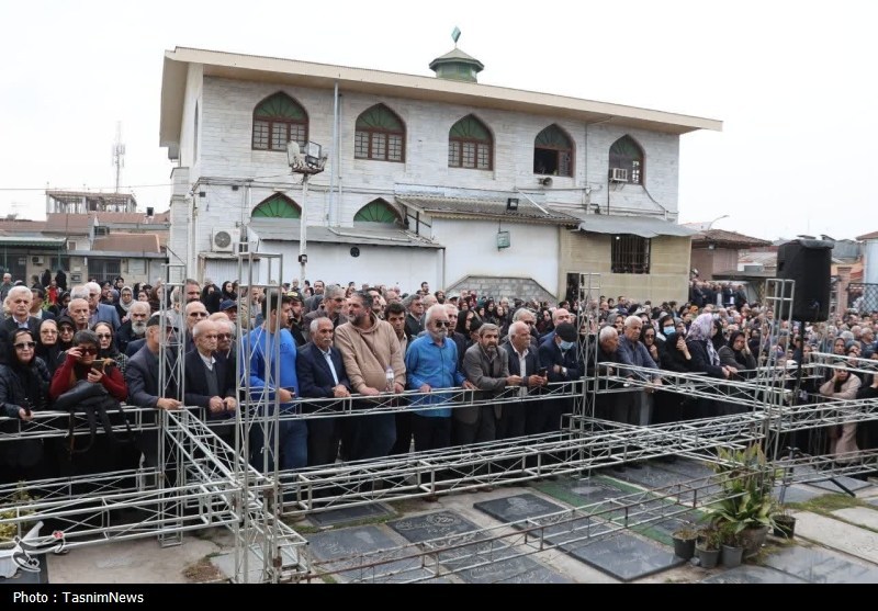 وداع گیلان با صدای ماندگار؛ پیکر ناصر مسعودی در جوار میرزا کوچکخان آرام گرفت اخبار رشت , اخبار استان گیلان ,