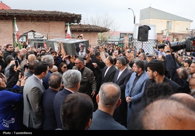 وداع گیلان با صدای ماندگار؛ پیکر ناصر مسعودی در جوار میرزا کوچکخان آرام گرفت اخبار رشت , اخبار استان گیلان ,