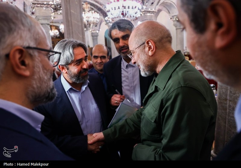 نشست صمیمانه رئیس مجلس با مدیران رسانه‌های کشور