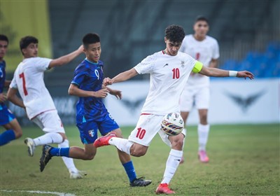 حذف تیم نوجوانان با شکست مقابل هند