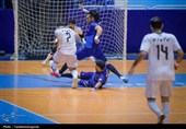 دیدار تیم فوتسال پردیس قزوین _فولاد زرند ایرانیان