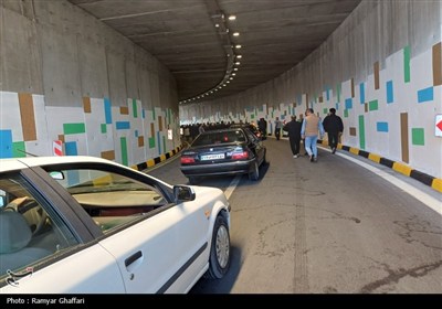 پروژه تقاطع غیرهمسطح تکیه‌و‌چمن سنندج افتتاح شد